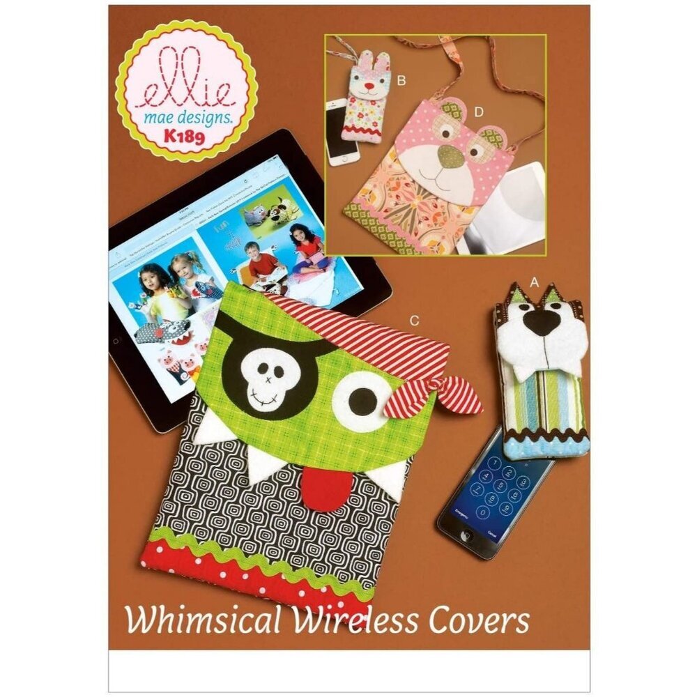 Kwik Sew Sewing Pattern B189‎ Electronic Device Cases Phones